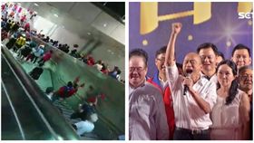  ▲韓國瑜、韓粉（圖／翻攝《公民割草行動》臉書）