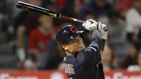 ▲張育成炸裂大聯盟生涯首轟。（圖／美聯社）