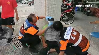 消防隊前2車撞！消防人員衝出秒救援