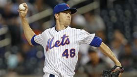 ▲狄格隆（Jacob deGrom）7局狂飆11K。（圖／美聯社）