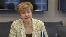 世界銀行9日表示，保加利亞經濟學家喬治艾娃（圖）是國際貨幣基金下屆總裁唯一候選人。她將在10月初接掌IMF，成為歷來第2位女性總裁。（圖取自twitter.com/kgeorgieva）