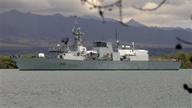 加拿大海軍「渥太華」號護衛艦，10日上午從北往南穿越台灣海峽。（檔案照片／圖取自維基共享資源，版權屬公眾領域）