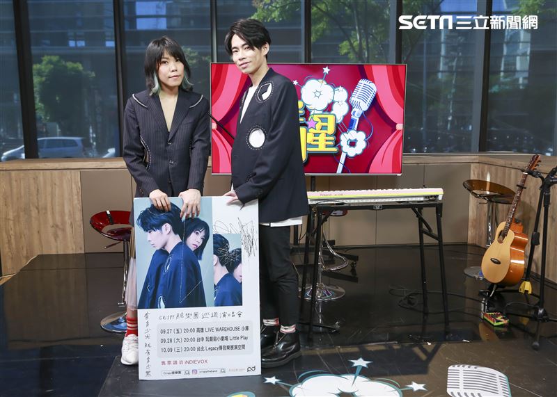 脆樂團安安大明星。（圖／記者林士傑攝影）