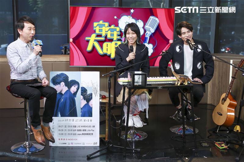 脆樂團安安大明星。（圖／記者林士傑攝影）