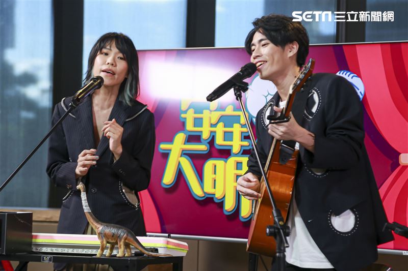 脆樂團安安大明星。（圖／記者林士傑攝影）