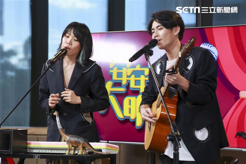 脆樂團安安大明星。（圖／記者林士傑攝影）