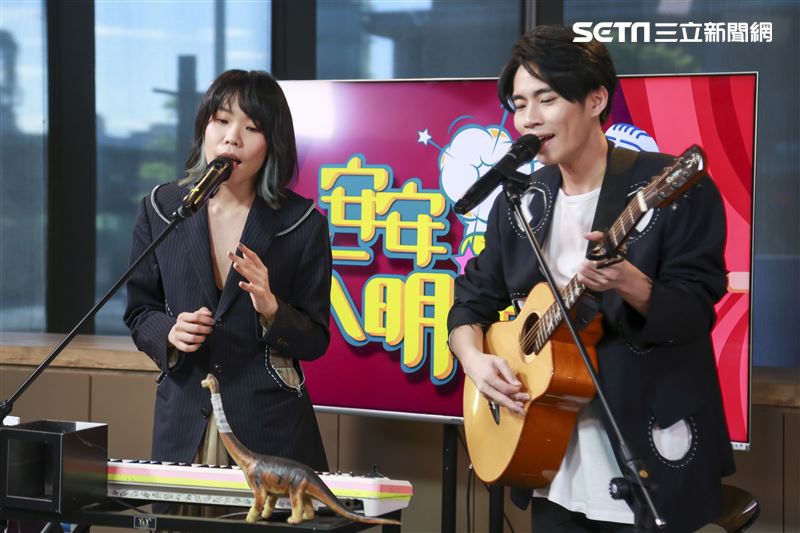 脆樂團安安大明星。（圖／記者林士傑攝影）