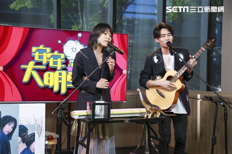 脆樂團安安大明星。（圖／記者林士傑攝影）