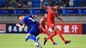 ▲中華在主場不敵尼泊爾。（圖／記者林凱聖攝影）