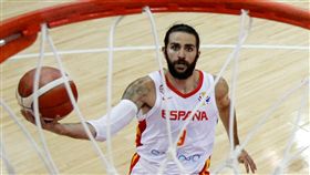 ▲盧比歐（Ricky Rubio）19分9助攻率西班牙晉4強。（圖／達志影像）