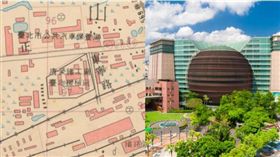 京華城。（圖／取自台北市百年地圖、資料照）