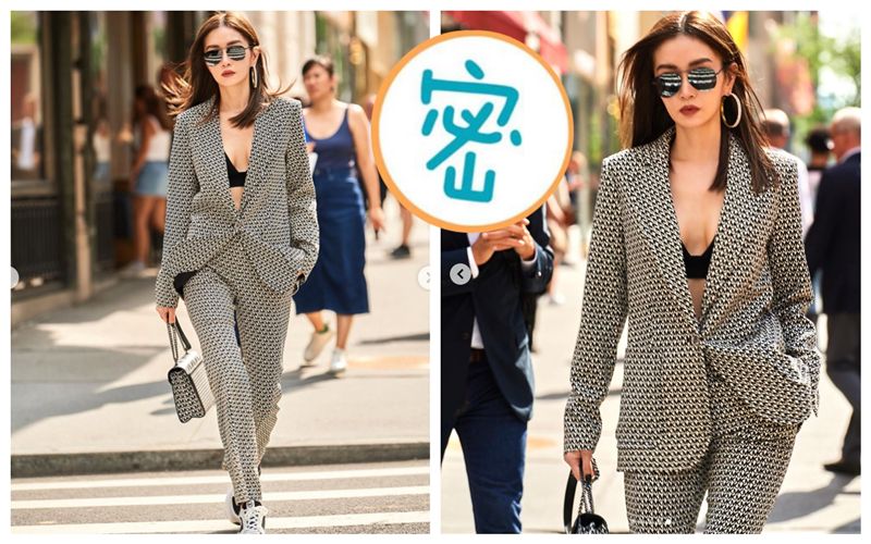 謝金燕八字奶大解放！路人表情成亮點