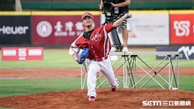 中職明星賽我是速球王陽耀勳。 （圖／記者林敬旻攝）