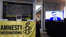 國際特赦組織公布菲律賓掃毒戰調查報告國際特赦組織8日公布菲律賓掃毒戰調查報告，東亞及東南亞地區分部主任林偉（Nicholas Bequelin）透過視訊發言。中央社記者陳妍君馬尼拉攝 108年7月8日