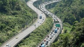 中秋節,連假,返鄉人車潮,提前,因應(圖/中央社)