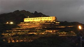 中秋夜，台電點亮水湳洞十三層遺址