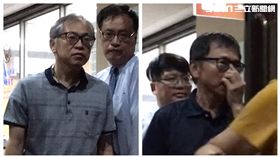 中信銀台南土地弊案，張明田(左)，弟弟張明人(右)。（圖／記者楊佩琪攝）