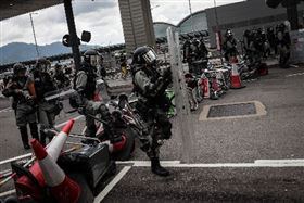 香港,反送中,百名學生,被捕,示威者(圖/中央社)