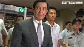 前總統馬英九首次為太陽花學運出庭。包括前警政署長王卓鈞、前台北市中正一分局長方仰寧、前行政院長江宜樺也出庭。（圖／記者楊佩琪攝）