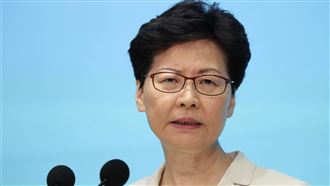 面對衝突 林鄭:除3萬警力什麼也沒