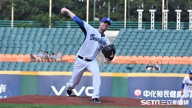 富邦悍將先發投手羅力。（圖／記者王怡翔攝影）