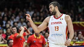 ▲賈索（Marc Gasol）33分6籃板4助攻，率西班牙殺進冠軍賽。（圖／達志影像）