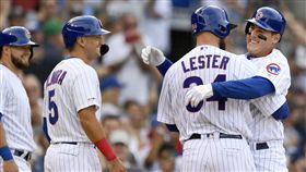 ▲瑞佐（Anthony Rizzo）敲出滿貫全壘打。（圖／美聯社）