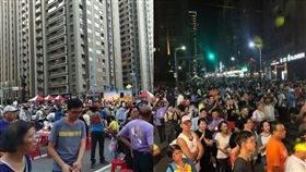 桃園,中壢,烤肉,中秋,封街(圖/我是中壢人)