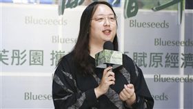 唐鳳出席芙彤園洗沐產品記者會。（圖／記者林士傑攝影）