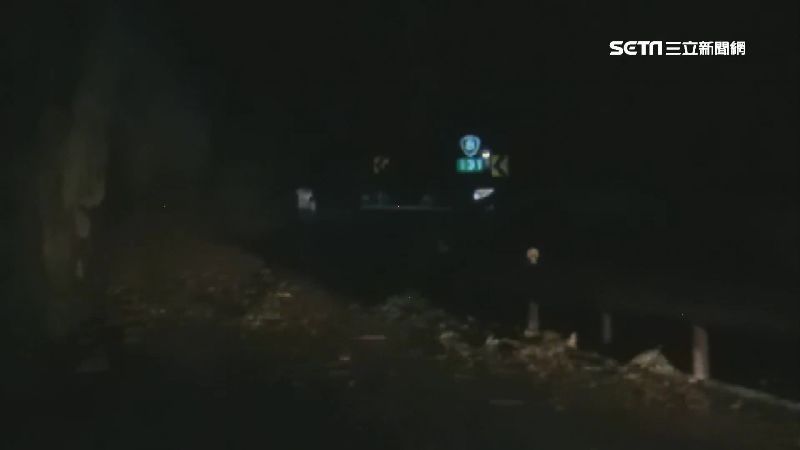 花蓮台八線慈航橋段　落石影響路封閉