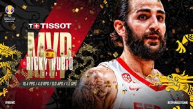 世界盃／MVP！盧比歐憶亡母惹哭網
FIBA世界盃,西班牙國家隊,Ricky Rubio,MVP,歷史助攻王
翻攝自推特