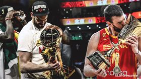 世界盃／同年雙冠軍！小賈索創歷史
FIBA世界盃,西班牙國家隊,Marc Gasol,NBA,多倫多暴龍,總冠軍
翻攝自推特ClutchPoints