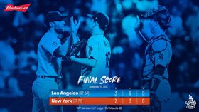 ▲道奇逆轉勝大都會。（圖／取自推特）