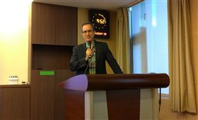 為讓新住民搶先體驗台灣投票流程，內政部移民署17日將舉辦「新住民模擬投票體驗」活動，來自美國且專精研究少數語言的首投族余文生（Evans Jonathan Paul）（圖）將搶先體驗。（移民署提供）中央社記者黃麗芸傳真 108年9月16日