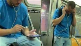 耳機,聽診器,音樂,家庭醫師,地鐵。（圖／翻攝自推特）