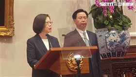 蔡英文,吳釗燮　圖／記者黎冠志攝影