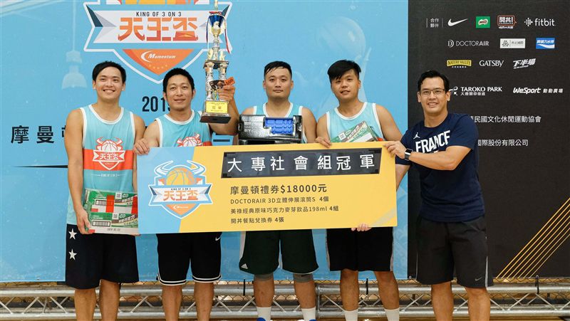 籃球／首度出現連霸！天王盃圓滿落幕