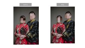 台北,婚紗,投訴,包套,修圖（圖／投訴者提供）