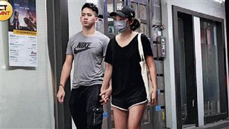 李安準媳婦曝光！兒等餐猴急激吻女友