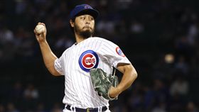 ▲達比修有8連K寫下小熊隊史紀錄。（圖／美聯社）