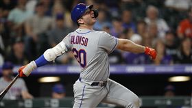 ▲阿隆索（Pete Alonso）擊出本季第48轟。（圖／美聯社／達志影像）