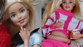  圖／翻攝自IG trophywifebarbie，芭比崩壞