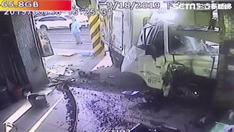 貨車司機疑打瞌睡　連撞8車5人受傷