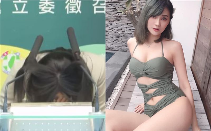 賴品妤「整個頭插進去」…女神崩潰了