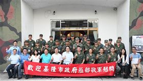 基隆市,林右昌,馬祖,勞軍,慰問(圖/連江縣政府提供)中央社