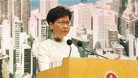 香港,林鄭月娥,區議員,對話會,聆聽民意(圖/中央社)