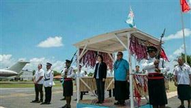 蔡英文,出訪,吐瓦魯 （圖／翻攝自宋兆文臉書）
