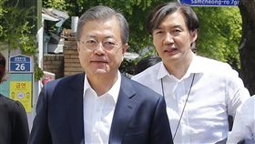 民調,南韓,文在寅,施政支持率,曹國(韓聯社）