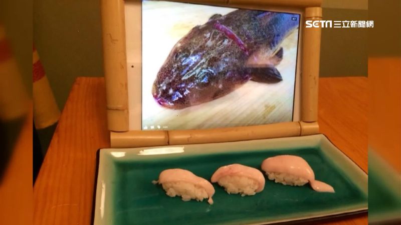 毛毛的…這家店吃生魚片要看「遺照」