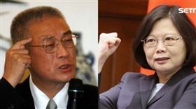 國民黨主席吳敦義、總統蔡英文（組合圖／資料照）